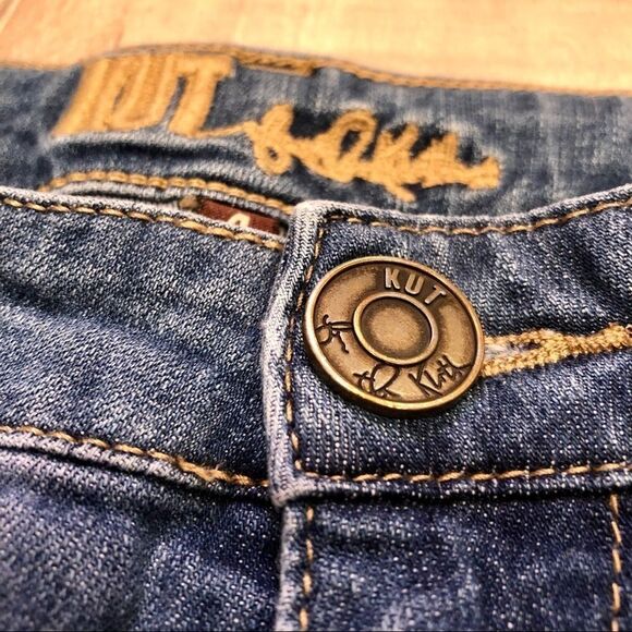 Kut From the Kloth Boyfriend Skinny Bardot Jeans size 4 - Picture 7 of 13